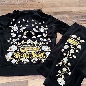 BCBG maxazria velour set